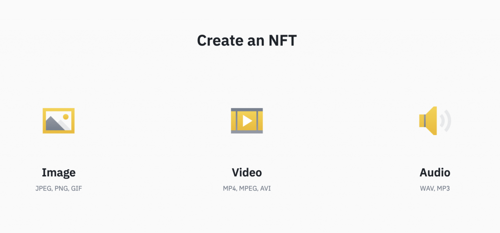 Binance NFT Hogyan hozz létre saját NFT-t a Binance-en